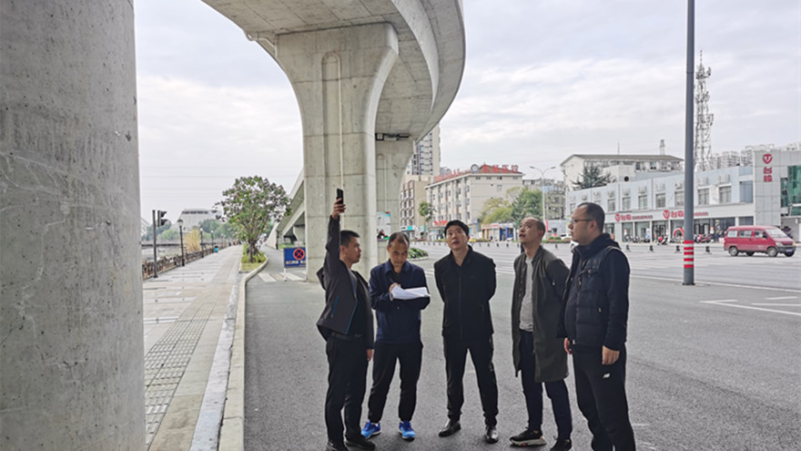 綿陽市一環(huán)路北段東延線工程(止于S205)一標(biāo)段現(xiàn)場檢查引橋 綿陽市一環(huán)路北段東延線工程(止于S205)一標(biāo)段現(xiàn)場檢查引橋